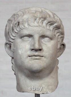 Empereur Néron - Pièce de tétradrachme en billon d'argent de l'Empire romain antique - Égypte Auguste