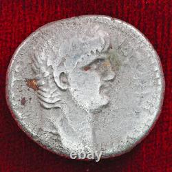 Empire Romain antique NERO Antioche Aigle Tétradrachme en argent 62-63 apr. J.-C.