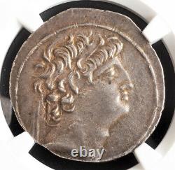 Empire Séléucide, Antiochus Viii. (109-75 Av. J.-c.) Ar Tetradrachm Coin. Choix Ngc Xf