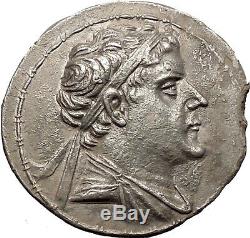 Eukratides I Ngc Au Tétradrachme D'argent Rare R1 Indo Grec Bactriane Coin I57701