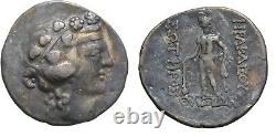 Grèce Ancienne 2-1 Cent. Bc Thasos Grand Silver Tetradrachm Dionysos/héraclès