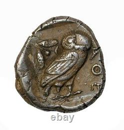 Grèce Antique Attica Athènes 454-404 Bc Argent Tetrachm Kroll-8 Pièce Ancienne