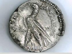 Grèce Egypte Ptolémaïque Argent Tetradrachme Ptolémée VI Philometor Salamis Rare Coin