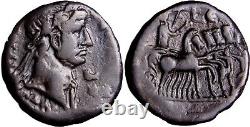 Hadrian BI Tétradrachme d'Alexandrie, Égypte, pièce romaine en argent avec COA