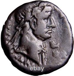 Hadrian BI Tétradrachme d'Alexandrie, Égypte, pièce romaine en argent avec COA