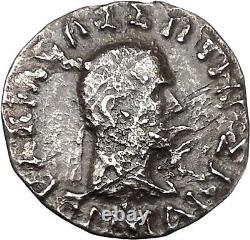 Hermaios 105bc Indo Grec Baktrian Tetrachm Inde Mithra Silver Coin I45076