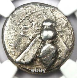 Ionia Ephesus Bee & Stag Ar Tetradrachm Coin 300 Bc Certified Ngc Choice Fine
