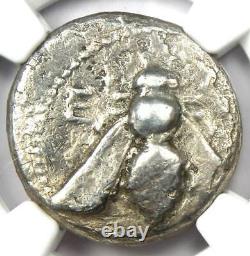 Ionia Ephesus Bee & Stag Ar Tetradrachm Coin 300 Bc Certified Ngc Choice Fine