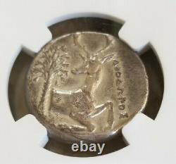 Ionia, Ephesus Tetradrachm Bee Coin Ngc Vf Pièce D’argent Antique