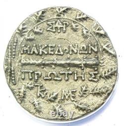 Macédoine Sous Rome Ar Tetradrahm Pièce 158-150 Av. J.-c. Anacs Xf45 (ef45)