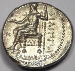 Macedon Philippe III Ar Tetradrachm Coin 323-317 Bc De Sharp Condition Au