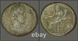 Marc Aurèle en tant que César Tétradrachme alexandrin, 154-155 apr. J.-C., argent antique