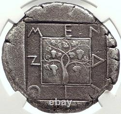 Mende En Macédoine Rare 460bc Ancient Silver Greek Tetradrachm Coin Ngc I69560