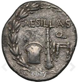 NGC Ch VF 95-65 BC Macédoine sous Rome Aesillas, Tétradrachme d'Alexandre le Grand