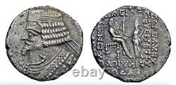 Parthie, Phraates IV, tétradrachme en argent de base, daté du 25 mars avant J.-C.