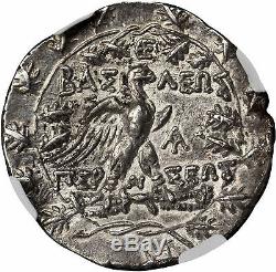Perseus Roi De Macédoine Argent Grec Ngc Certifié Au Pièce De Tétradrachme I57202