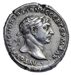 Phénicie, Tyr, Trajan, tétradrachme en argent de l'année 21, vers 116-7 après J.-C., Aigle