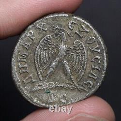 Philip l'Arabe Tétradrachme d'Antioche Pièce de monnaie en argent de l'Empire romain ancien 245 apr. J.-C. TB