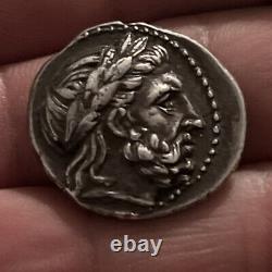 Pièce D'argent De Philippe II Ar Tétradrachme. 359-336 Av. J.-c. Zeus/rider. Wow. C'est Quoi, Ça? Superbe