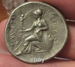 Pièce De Monnaie Grecque Antique/ar Argent Tetradachme /lysimachos /macedonian323-281bc