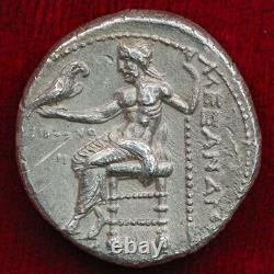 Pièce Grecque Ancienne Alexander Le Grand Tétradrachme Argent Musée Qualité Coin