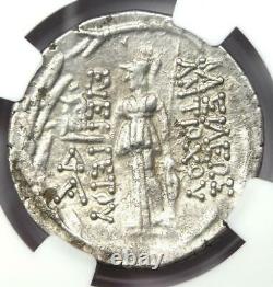 Pièce Seleucid Antiochus VII Ar Tetradrachm 138-129 Bc Certified Ngc Choice Xf