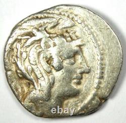 Pièce de monnaie Athènes Grèce Tétradrachme de la chouette d'Athéna (139 av. J.-C., nouveau style) Bon TB