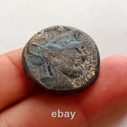 Pièce de monnaie ancienne Tétradrachme de la chouette d'Athéna à Athènes, Grèce 440-404 av. J.-C.
