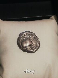 Pièce de monnaie de l'ancienne Grèce du Royaume des Bastarnes