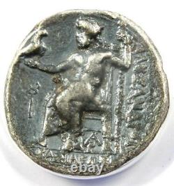 Pièce de monnaie en argent Alexander le Grand III AR Tetradrachm 328-320 av. J.-C. ANACS VF35