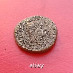 Pièce de monnaie romaine en argent de Brutus Denarius Eid Mar Très rare