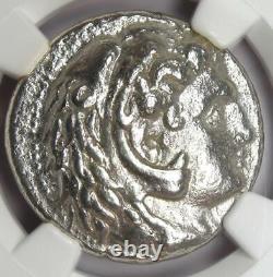 Pièce de monnaie tétradrachme Alexander le Grand III AR 336-323 av. J.-C. Certifiée NGC Choix VF