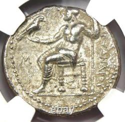 Pièce de tétradrachme AR d'Alexandre le Grand III, 336-323 av. J.-C., certifiée NGC Choice VF