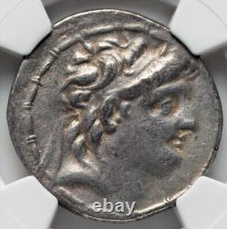 Pièce en argent AR tétradrachme du royaume séleucide d'Antiochus VII 138-129 av. J.-C.