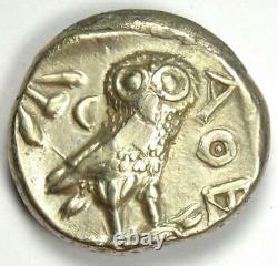 Proche-orient / Egypte Athena Owl Athènes Tetradrachm Coin (400 Av. J.-c.) Xf Détails (ef)