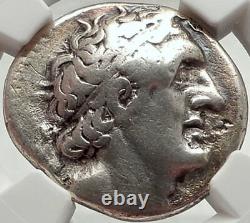 Ptolemy I Soter Authentic Ancient 305bc Argent Grec Tetradrachm Coin Ngc I68283