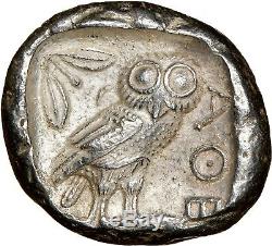 Rarissime Numéro Egypte Owl Ngc Ch Xf 4/5 3/5 Type Attica. Athènes. 072
