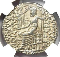 Roman Antioch Philip I Philadelphus Ar Tetradrachm 47-13 Bc Certifié Ngc Xf