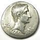 Roman Augustus Ar Cistophorus Tetradrachm Silver Coin 25-20 Bc Vf / Xf
