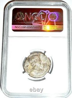 Roman Nero Alexandria Bi Tetradrachm Coin Ngc Certifié Avec Histoire, Certificat