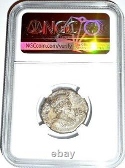 Roman Nero Alexandria Bi Tetradrahm Coin Ngc Certifié Avec Histoire, Certificat