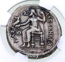 Royaume De Macedon Alexander III 336-323 Bc Ar Tetradrachm Choice Xf 5/5 2/5