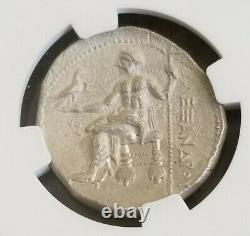 Royaume De Macedon Alexander III Tetradrachm Ngc Choice Vf Ancient Silver Coin