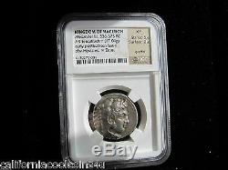Royaume De Macedon Alexandre III 336-323 Bc Tétradrachme D'argent Heracles Zeus