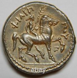 Royaume De Macedon Philippe II Ar Tetradrachm 359-336 Av. J.-c.