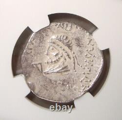 Royaume d'Elymais, Kamnaskires V, Tétradrachme en argent de la Grèce antique, NGC VF, 54-32 av. J.-C.