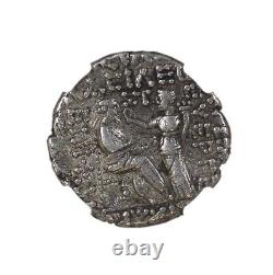 Royaume parthe, Gotarzès II, vers 44-51 ap. J.-C., tétradrachme en argent, NGC Ch VF.