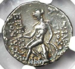 Seleucid Antiochus VI Infant King Ar Drachm Coin 144-142 Bc Certified Ngc Xf