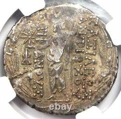 Séleucide Antiochus VIII Ar Tetradrachm Coin 121-96 Bc Certifié Ngc Choix Vf