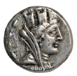 Séleucie & Piérie, Laodicée, tétradrachme en argent, CY 30 (52-51 av. J.-C.), Tyche/Zeus